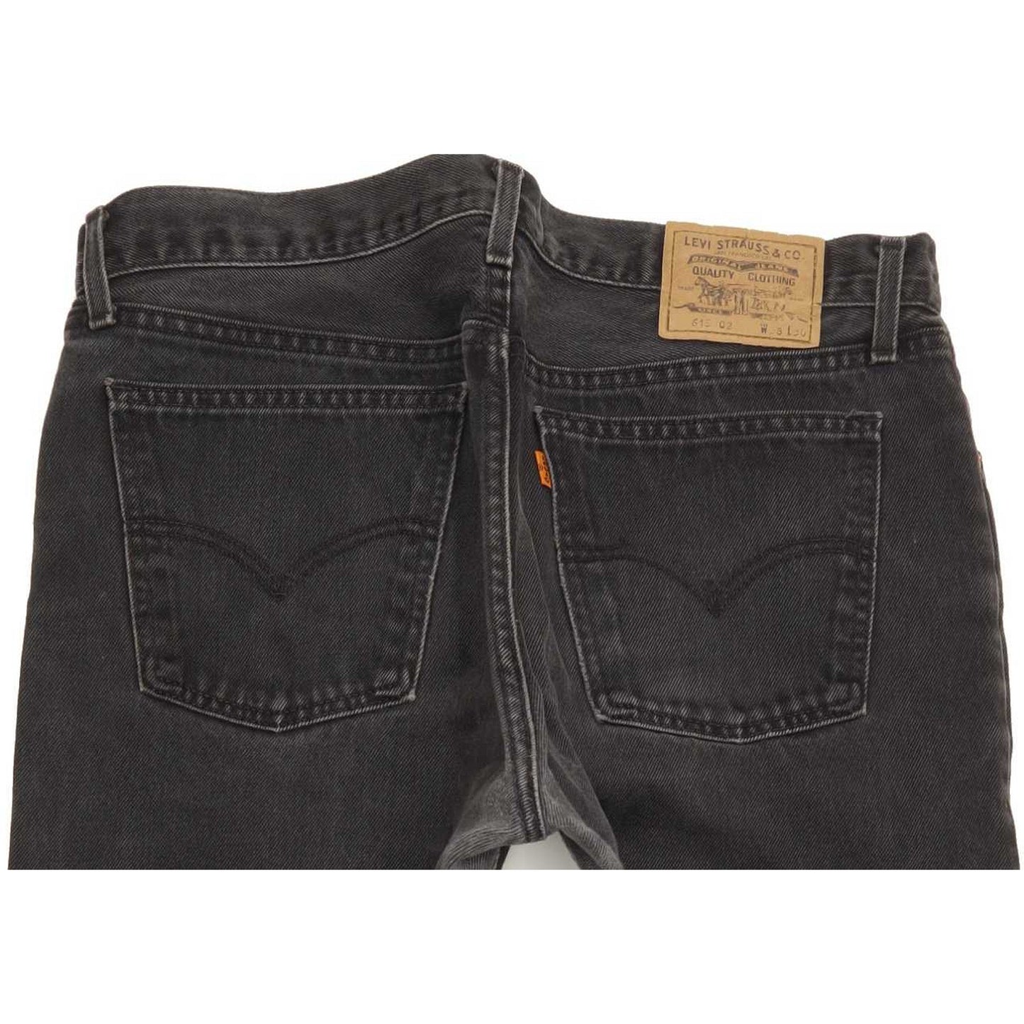 Levi's 615 Men Grey Straight Regular Jeans W37 L29