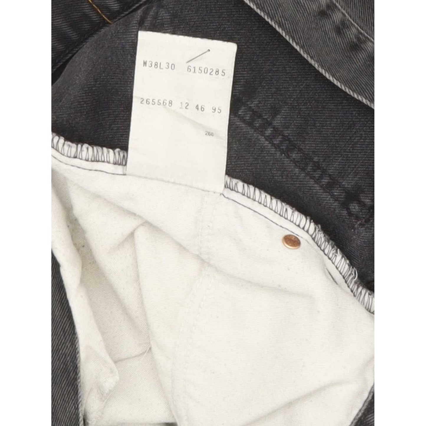 Levi's 615 Men Grey Straight Regular Jeans W37 L29