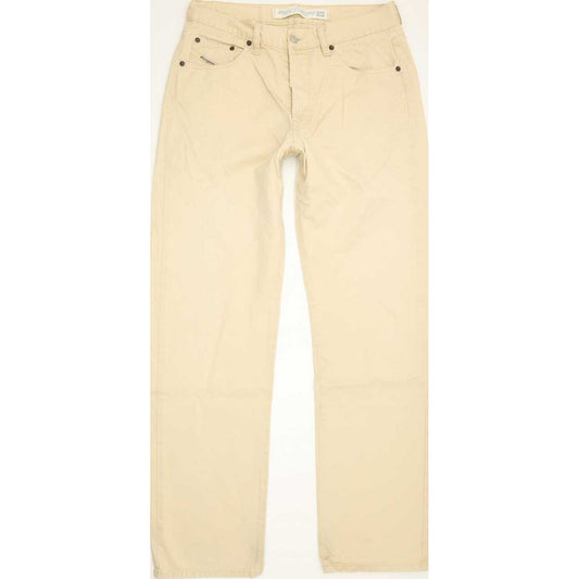 Diesel Cheyenne Men Beige Straight Regular Jeans W34 L33