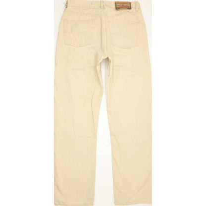 Diesel Cheyenne Men Beige Straight Regular Jeans W34 L33