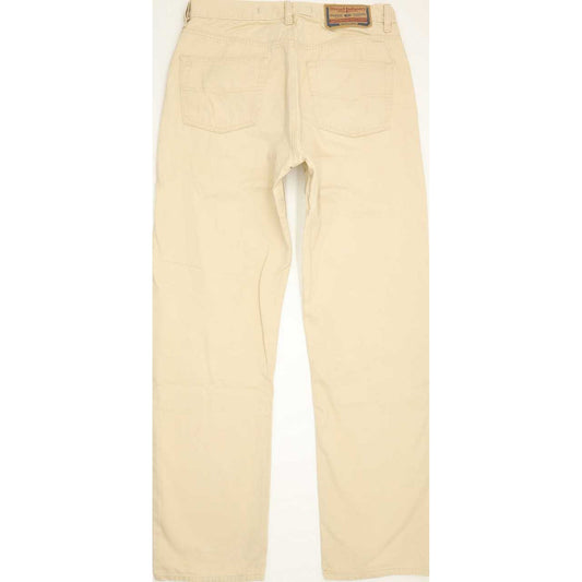 Diesel Cheyenne Men Beige Straight Regular Jeans W34 L33