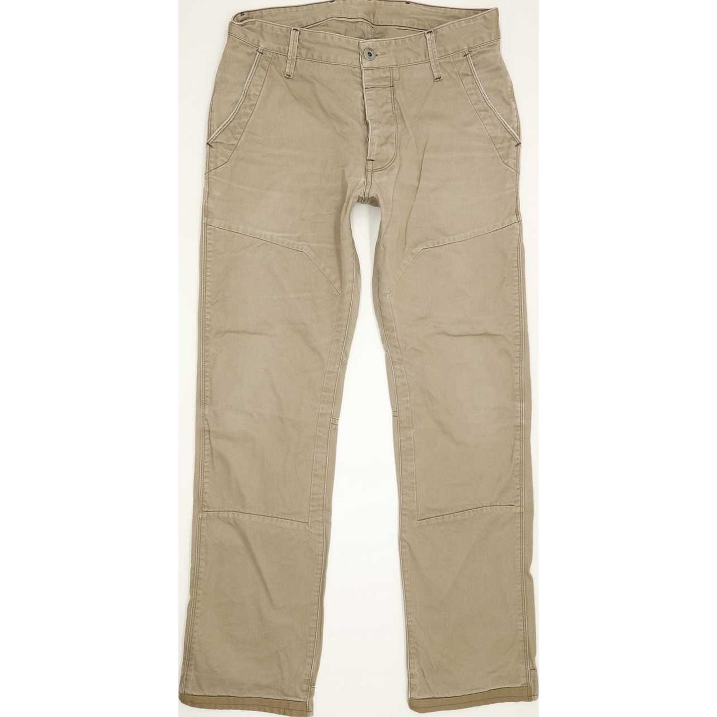 G-Star State Men Beige Tapered Regular Chino Jeans W32 L31