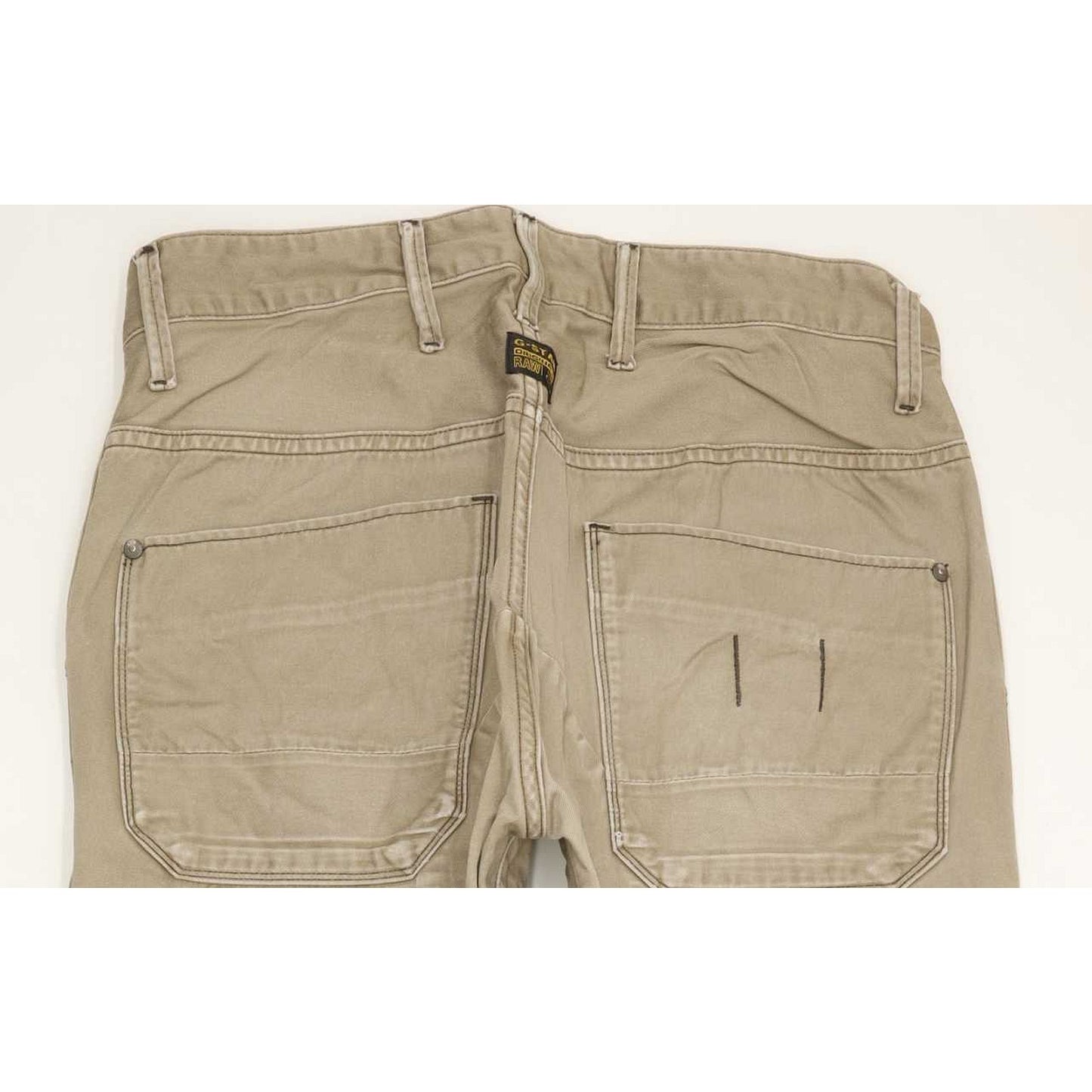 G-Star State Men Beige Tapered Regular Chino Jeans W32 L31