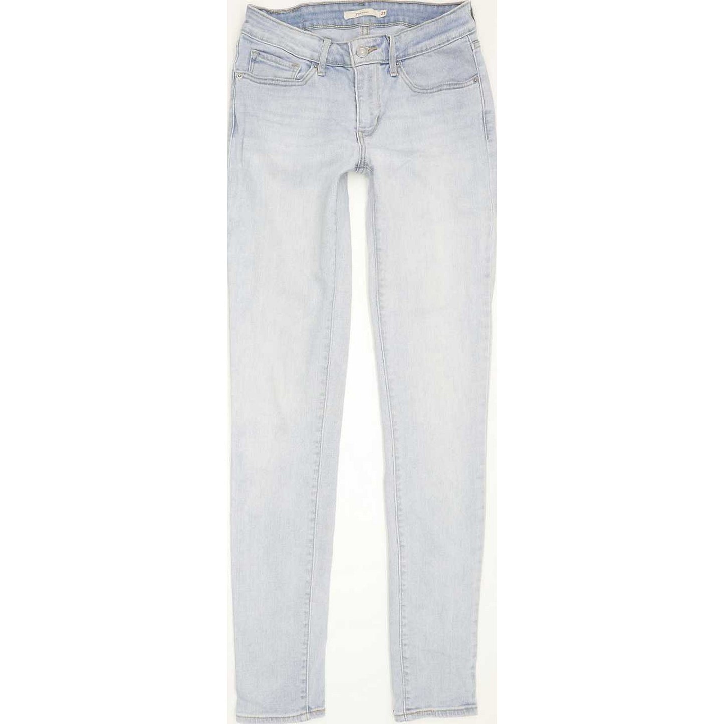 Levi's 711 Women Blue Skinny Slim Stretch Jeans W27 L32