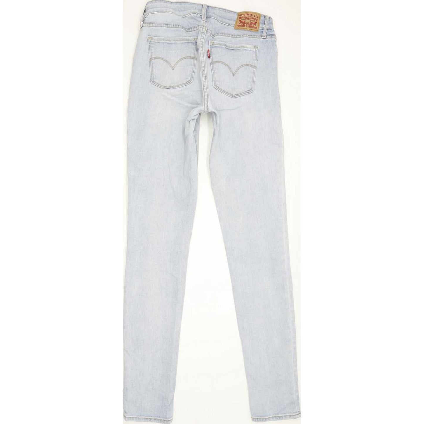 Levi's 711 Women Blue Skinny Slim Stretch Jeans W27 L32