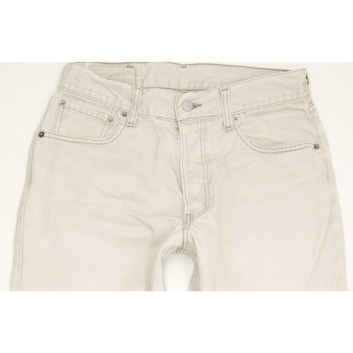 Levi's 517 Men Beige Straight Regular Jeans W32 L33