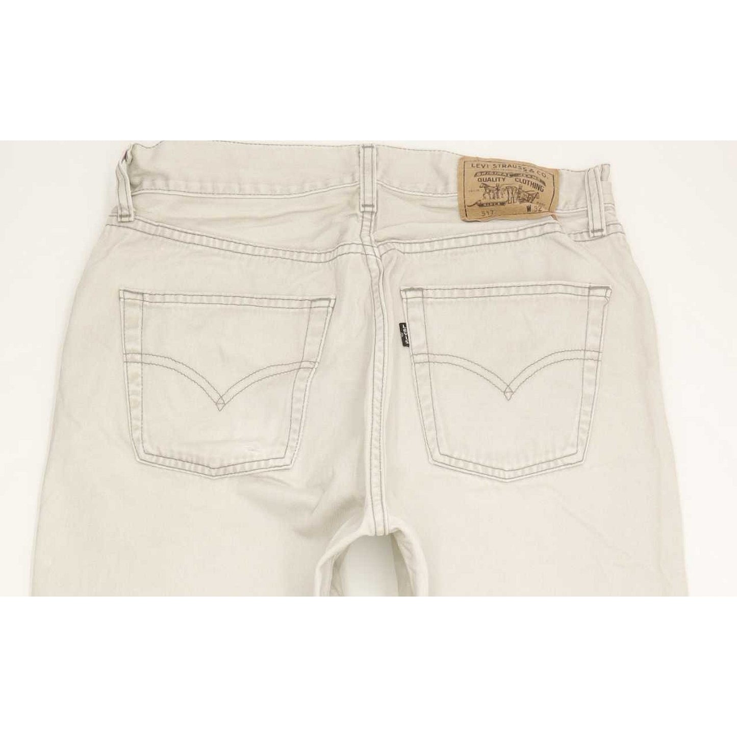 Levi's 517 Men Beige Straight Regular Jeans W32 L33