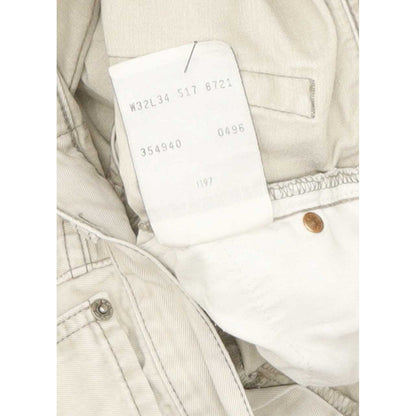 Levi's 517 Men Beige Straight Regular Jeans W32 L33