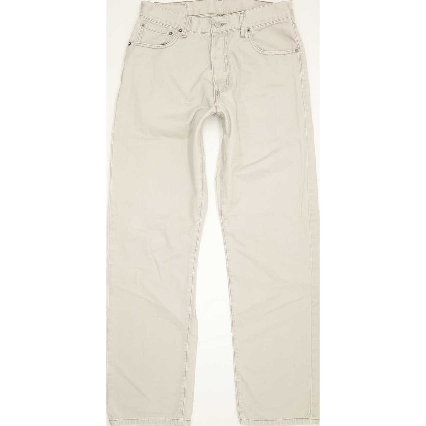 Levi's 517 Men Beige Straight Regular Jeans W33 L31