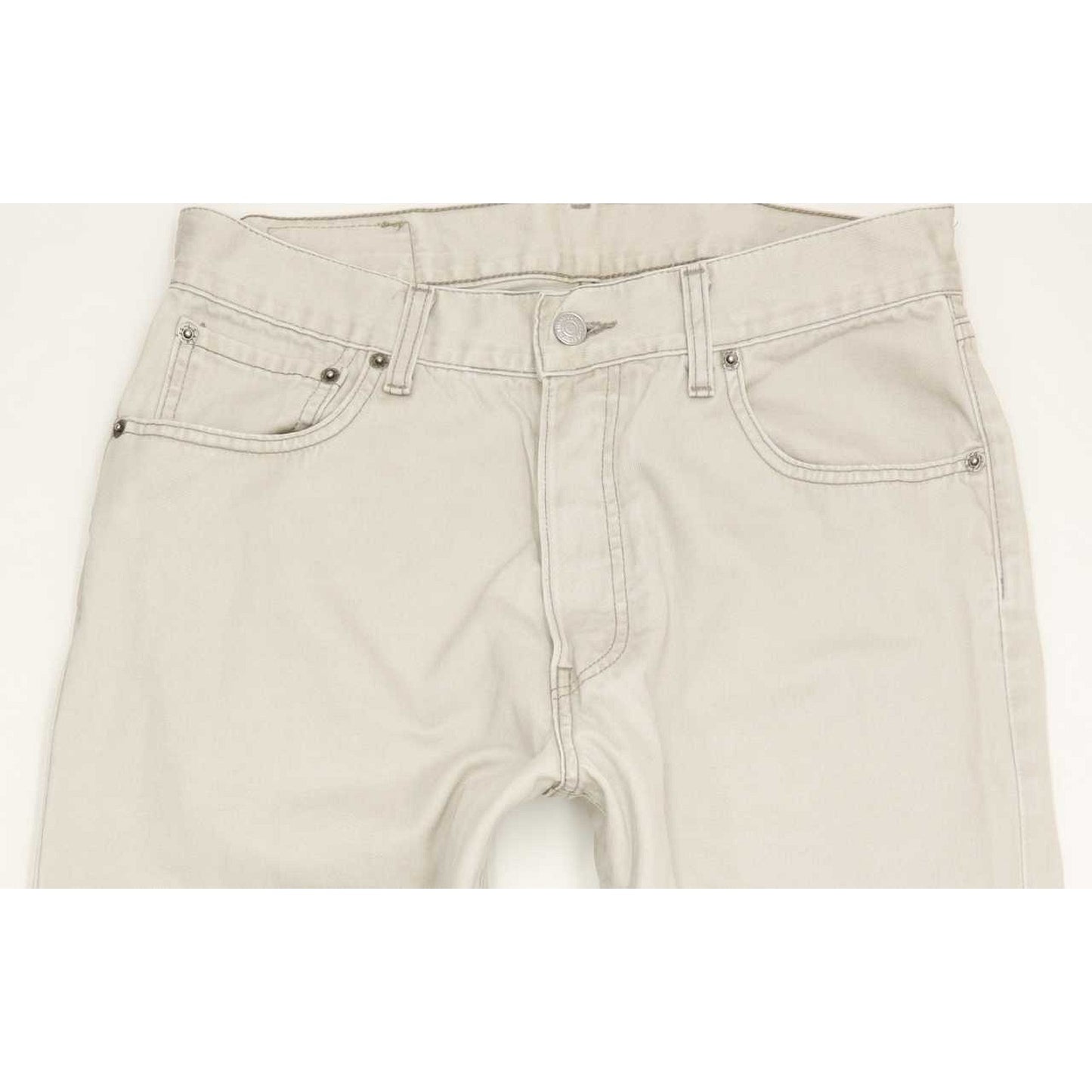 Levi's 517 Men Beige Straight Regular Jeans W33 L31