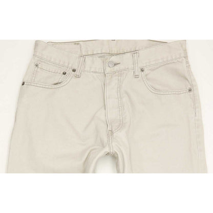 Levi's 517 Men Beige Straight Regular Jeans W33 L31