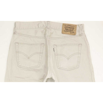Levi's 517 Men Beige Straight Regular Jeans W33 L31