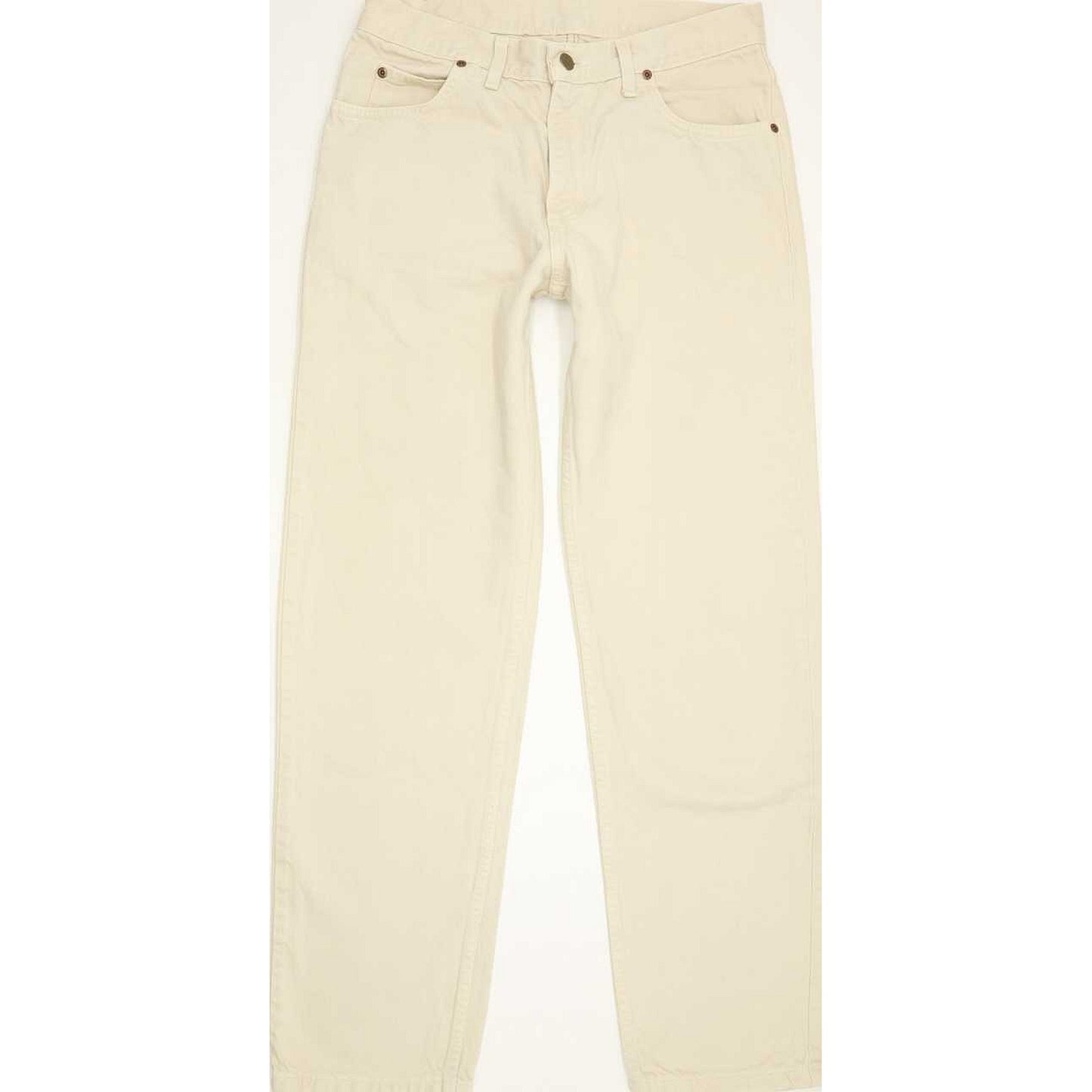 Lee Brooklyn Men Beige Straight Regular Jeans W33 L31