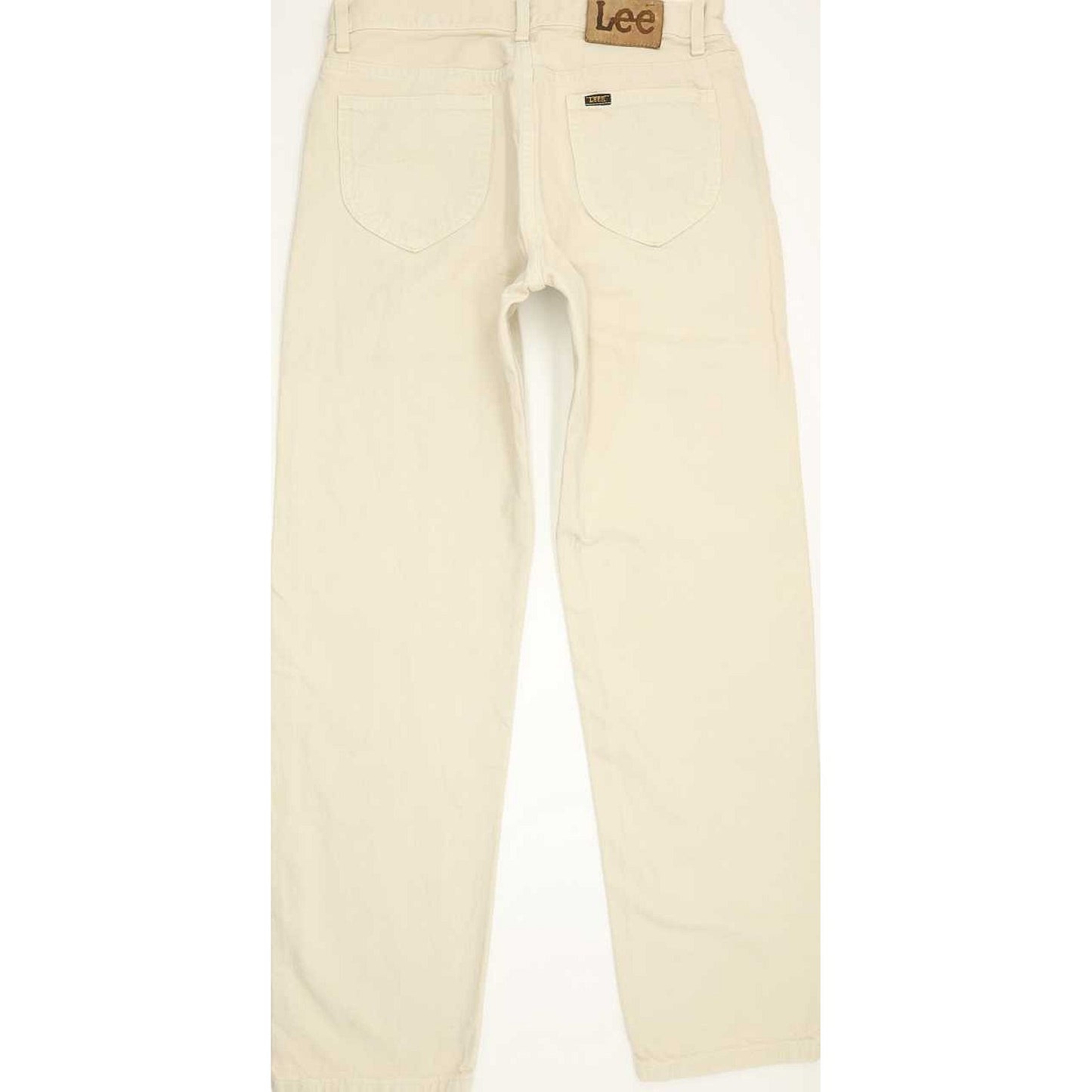 Lee Brooklyn Men Beige Straight Regular Jeans W33 L31