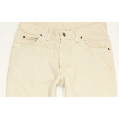 Lee Brooklyn Men Beige Straight Regular Jeans W33 L31