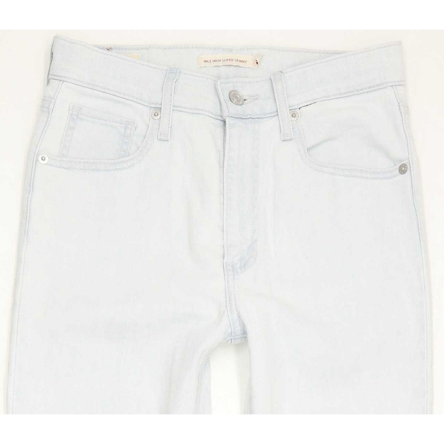 Levi's Mile High Rise Women Blue Skinny Stretch Jeans W26 L32