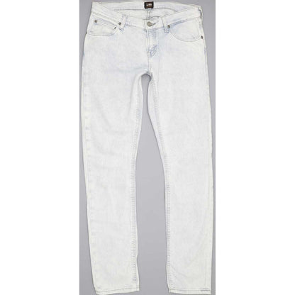 Lee Jade Women Blue Straight Regular Stretch Jeans W30 L32