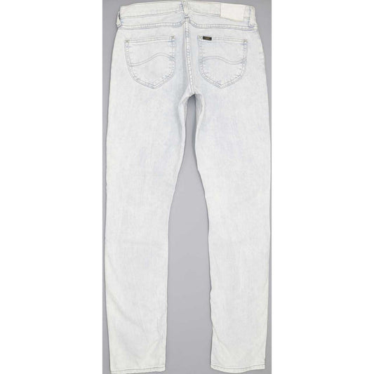 Lee Jade Women Blue Straight Regular Stretch Jeans W30 L32