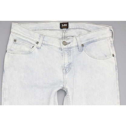 Lee Jade Women Blue Straight Regular Stretch Jeans W30 L32
