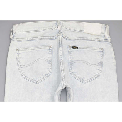 Lee Jade Women Blue Straight Regular Stretch Jeans W30 L32