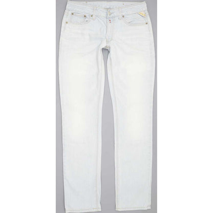Replay Women Blue Straight Slim Stretch Jeans W30 L31