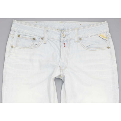 Replay Women Blue Straight Slim Stretch Jeans W30 L31