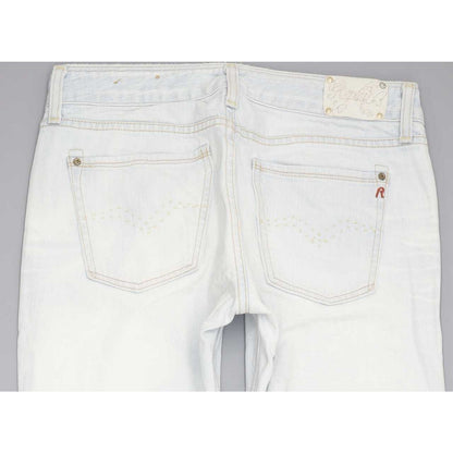 Replay Women Blue Straight Slim Stretch Jeans W30 L31