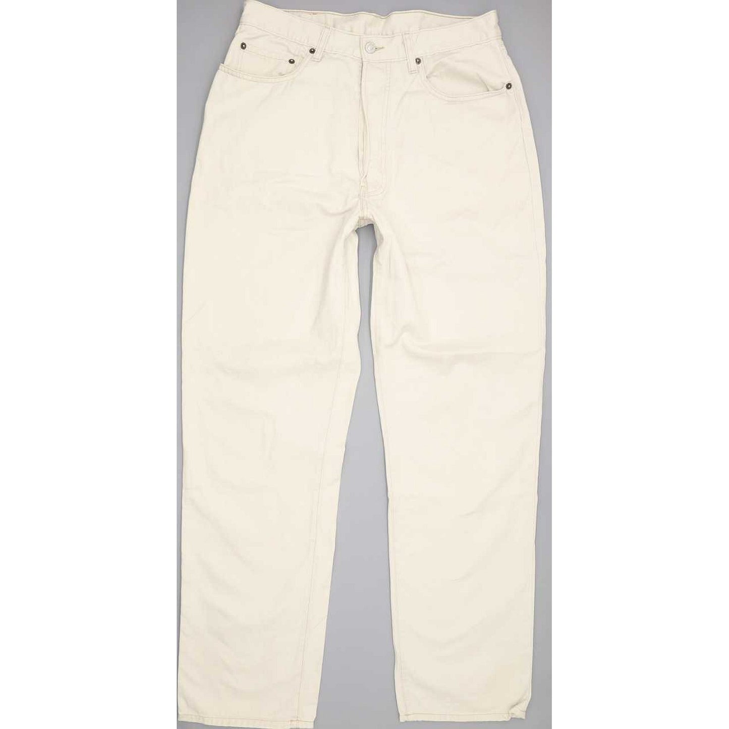Levi's 597 Men Beige Straight Regular Jeans W34 L32