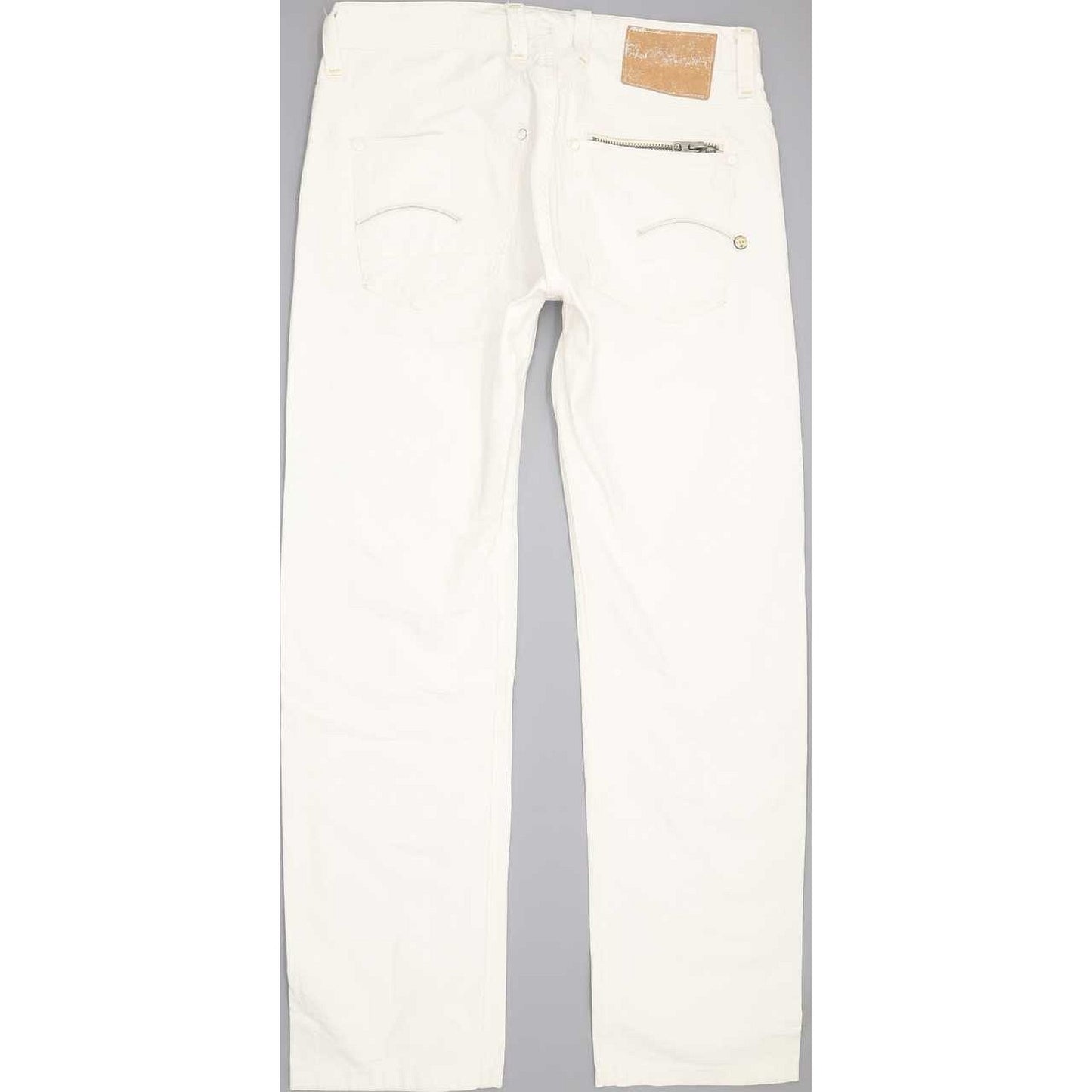 G-Star Attacc Men White Straight Slim Jeans W32 L31