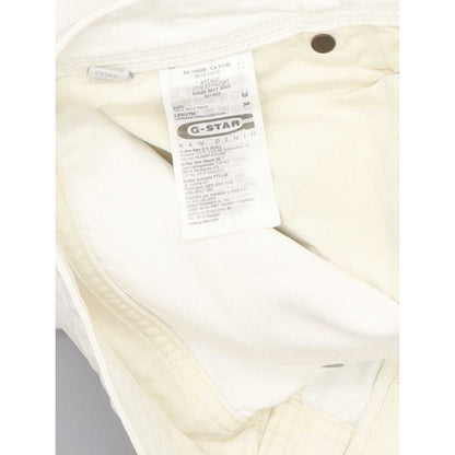 G-Star Attacc Men White Straight Slim Jeans W32 L31