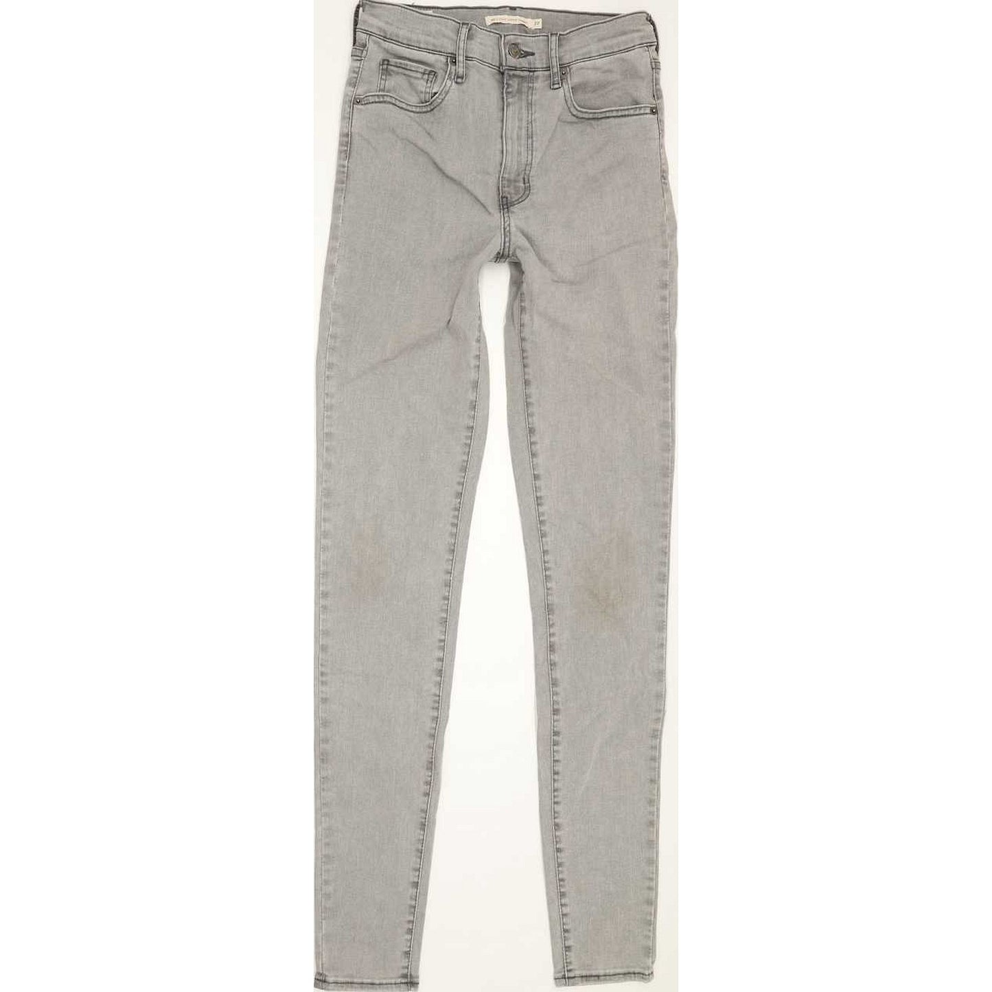 Levi's Mile High Rise Women Grey Skinny Stretch Jeans W27 L33