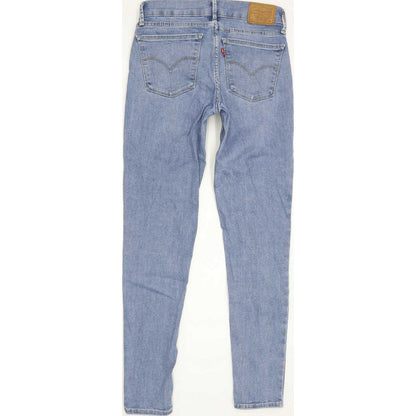 Levi's 710 Super Women Blue Skinny Slim Stretch Jeans W27 L27