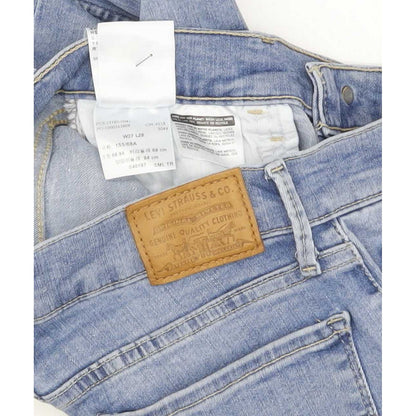 Levi's 710 Super Women Blue Skinny Slim Stretch Jeans W27 L27