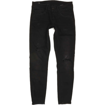 G-Star Lynn Mid Women Black Skinny Regular Stretch Jeans W31 L31