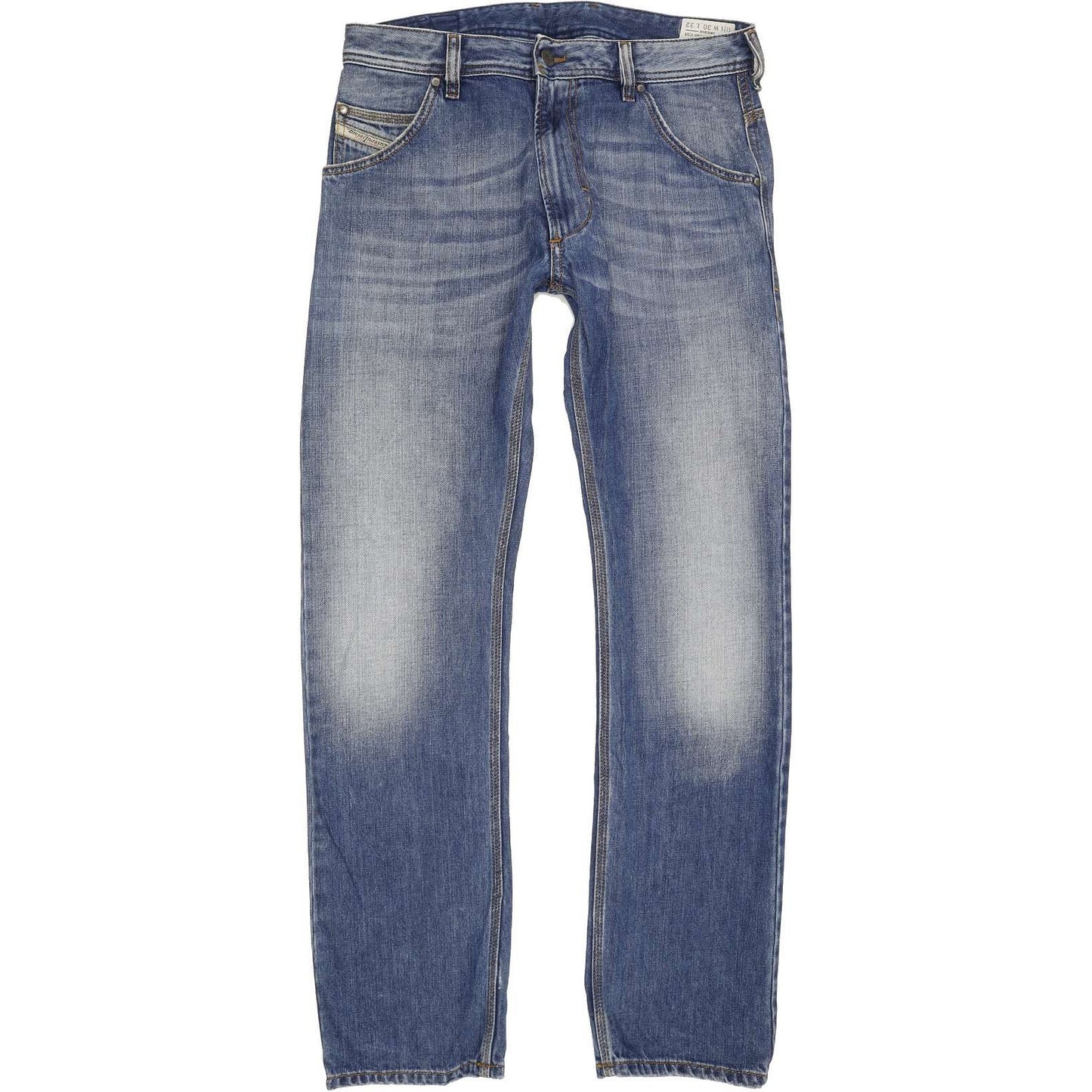 Diesel Krooley 0R4J8 Men Blue Tapered Slim Jeans W30 L31