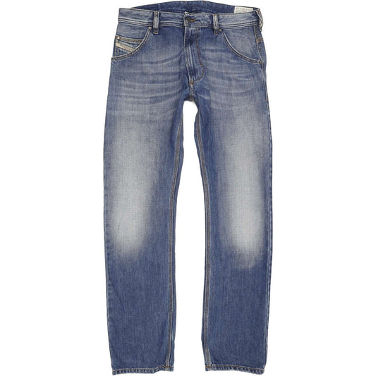 Diesel Krooley 0R4J8 Men Blue Tapered Slim Jeans W30 L31