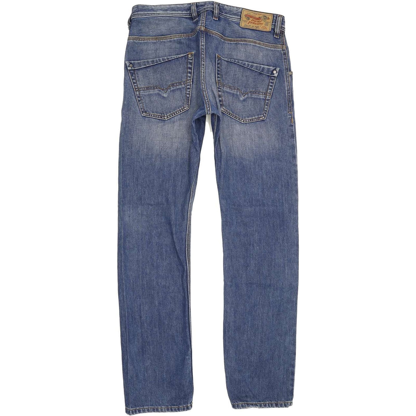Diesel Krooley 0R4J8 Men Blue Tapered Slim Jeans W30 L31