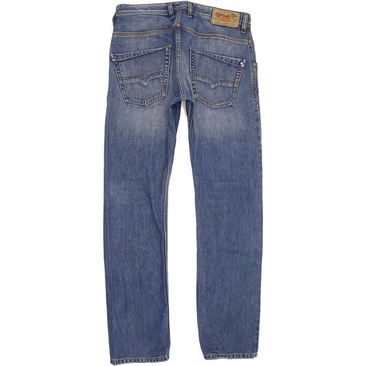 Diesel Krooley 0R4J8 Men Blue Tapered Slim Jeans W30 L31