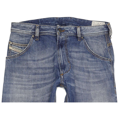 Diesel Krooley 0R4J8 Men Blue Tapered Slim Jeans W30 L31