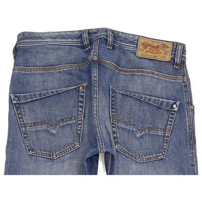 Diesel Krooley 0R4J8 Men Blue Tapered Slim Jeans W30 L31