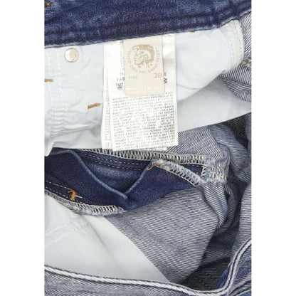 Diesel Krooley 0R4J8 Men Blue Tapered Slim Jeans W30 L31