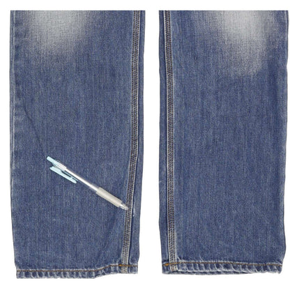 Diesel Krooley 0R4J8 Men Blue Tapered Slim Jeans W30 L31