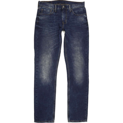 Levi's 511 Men Blue Straight Slim Jeans W32 L33