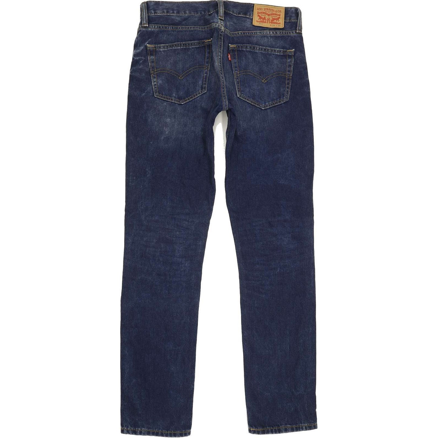 Levi's 511 Men Blue Straight Slim Jeans W32 L33