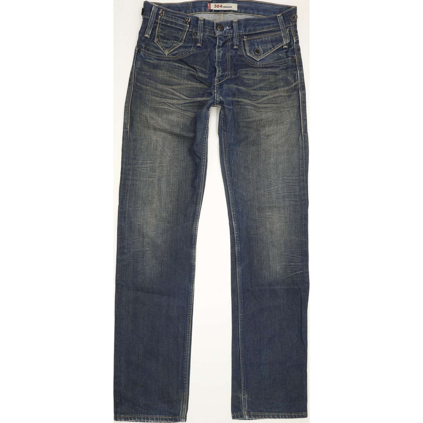 Levi's 504 Men Blue Straight Regular Jeans W31 L33