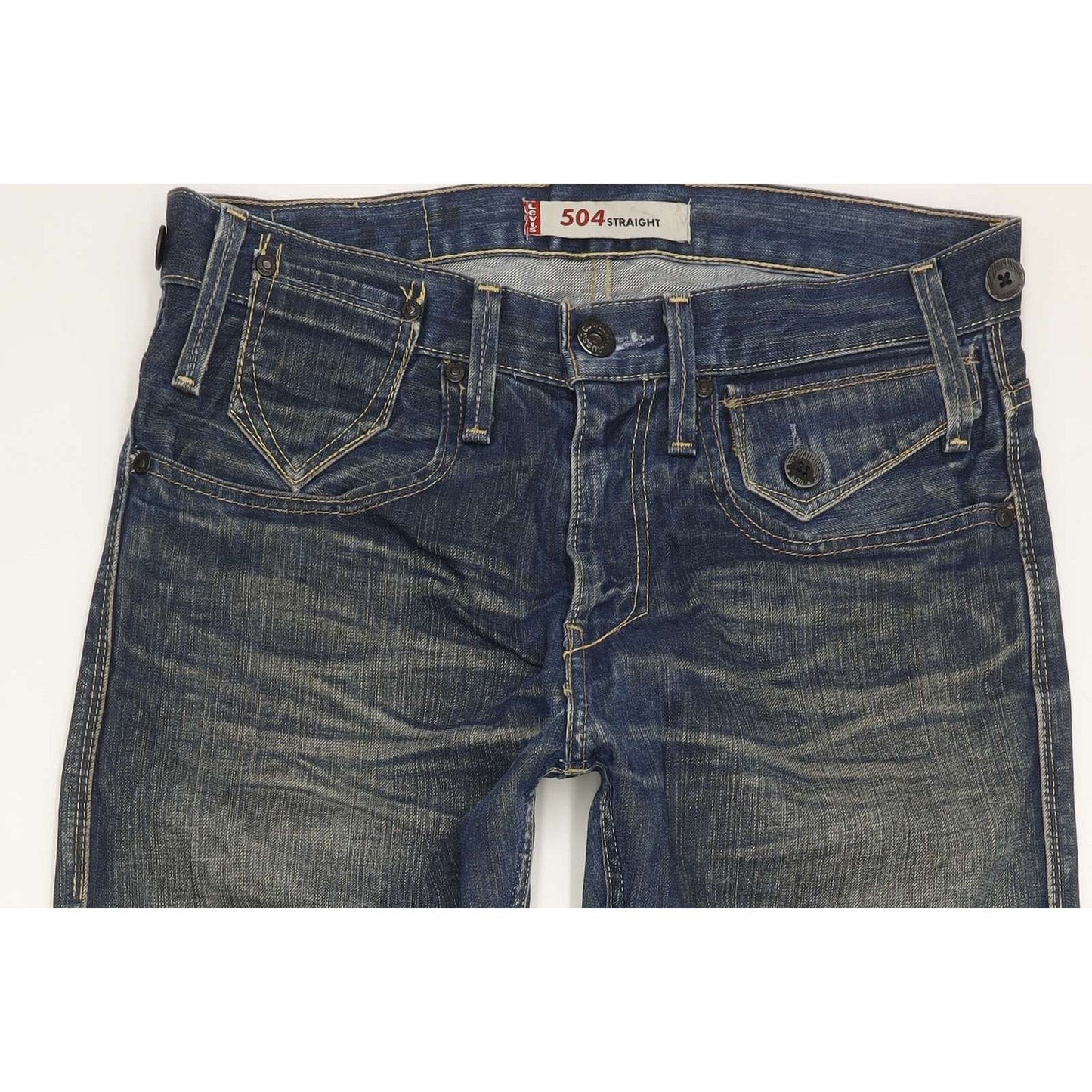Levi's 504 Men Blue Straight Regular Jeans W31 L33