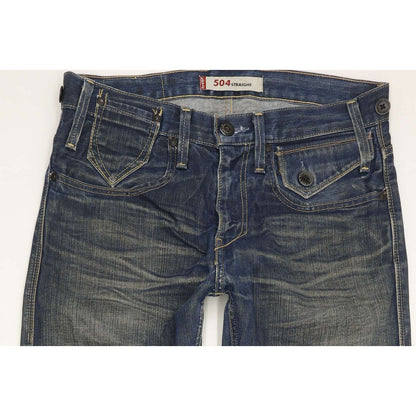 Levi's 504 Men Blue Straight Regular Jeans W31 L33