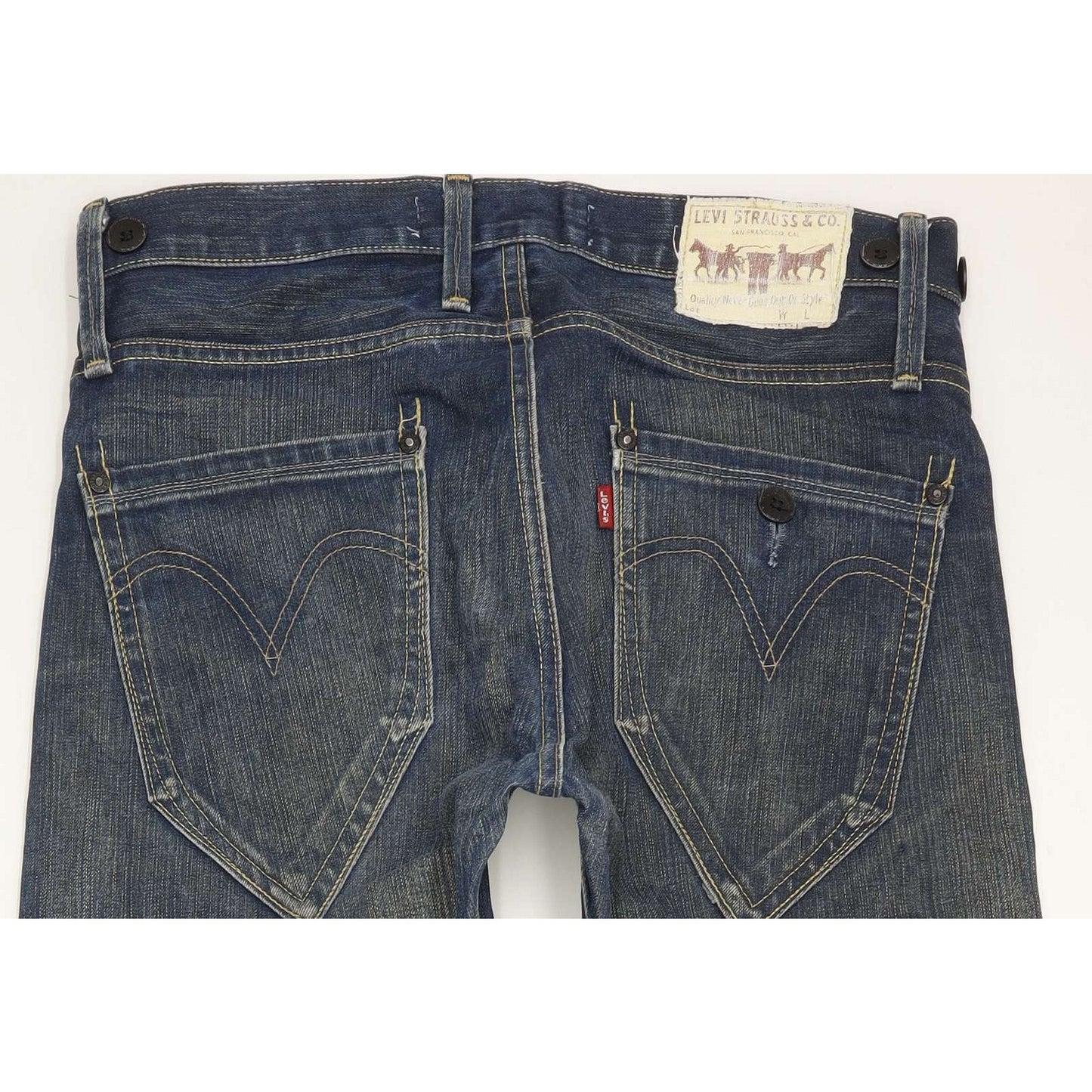 Levi's 504 Men Blue Straight Regular Jeans W31 L33