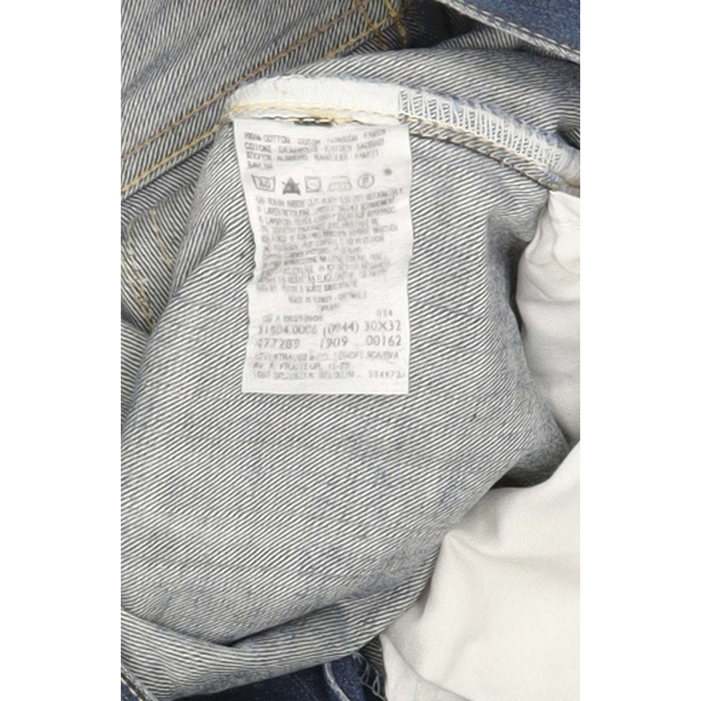 Levi's 504 Men Blue Straight Regular Jeans W31 L33