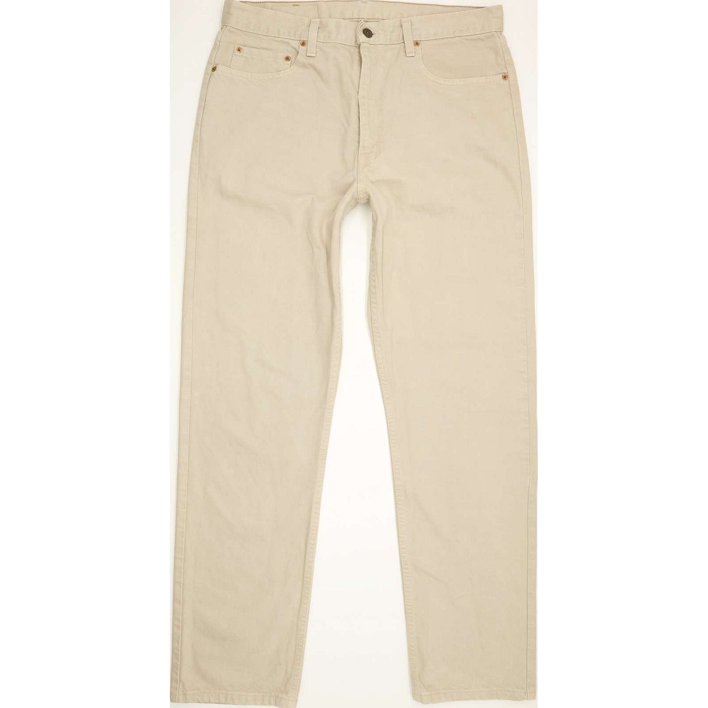 Levi's 615 Men Beige Straight Regular Jeans W36 L32